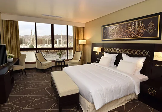 Bed Room of Pullman Zamzam Madina Hotel