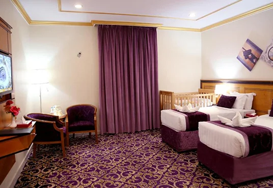 Bed Room of Amjad Al Deafah Hotel